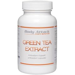 Body Attack Green Tea Extract Kapseln, 100 Kapseln