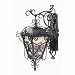 41Tlrddz 7L. SL75  Globe 4656801 Trinity Two Light Outdoor Wall Mount Fixture, Black with Tiffany Glass