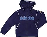 San Diego Chargers Girls 7-16X Shuttle Fleece Hooded Sweatshirt