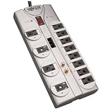 Tripp Lite Protect It Tlp1208Teltv 12-Outlets Surge Suppressor Receptacles: 12 X Nema 5-15R 2.9 Kj
