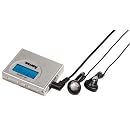 Hama DMP 200 Tragbarer MP3-Player mit SD-/MMC-Kartenleser silber