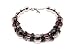 Circle & Square Necklace in Oyster