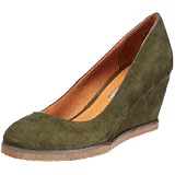 Buffalo London 109-14230-1 KID SUEDE 114029, Damen, Pumps, Gr&uuml;n  (KHAKI 01), EU 36