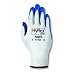 Ansell HyFlex 11-900 Nylon Glove, Blue Nitrile Coating, Knit Wrist Cuff