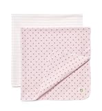 Produkt-Bild: Bellybutton 44291 - 2er-Set Moltont&uuml;cher, Ma&szlig;e: 80 x 80 cm, rose