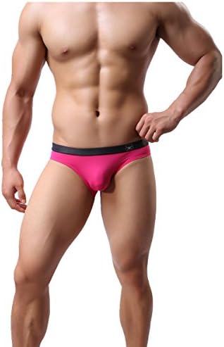 CAESER ARCHY Men's One Pack Thong Low Rise Pouches Bikini Stretch Brief