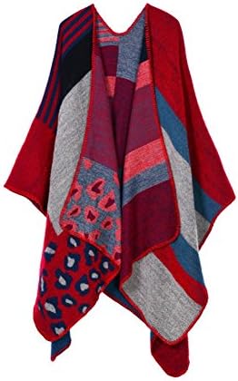 Final Bliss Women's Wild Grid Travel Imitation Cashmere Shawl(C8)