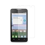 Reiko Screen Protector for Alcatel OneTouch Sonic LTE A851L, 2-Piece - Retail Packaging - Clear