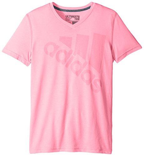 adidas Big Girls' Tonal V-Neck Ultimate T-Shirt