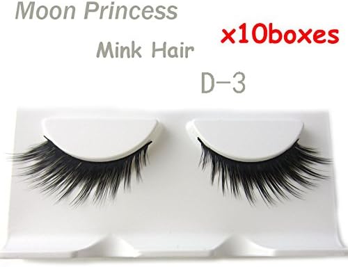 D-3 10 boxes/lot Wholesale 100% Real Mink Thick Soft False eyelashes beauty fake eye lashes makeup