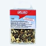 Produkt-Bild: Herlitz Musterbeutelklammern VE=100 St&uuml;ck messing