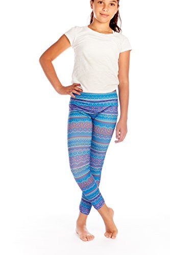 Crush Girls High Waist Seamless Printed Leggings Pants (See More Colors & Sizes)