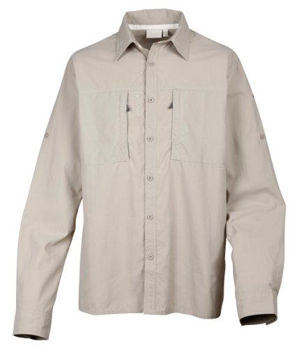 Lafuma Herren Funktionshemd MAKALU Long Sleeve, beige gres, M, LFV7303