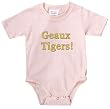 LSU "Geaux Tigers" - Pink Baby Creeper