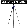 Vivitar 41 Inch Tripod Blue