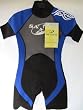 Children's 3-4yr 22inch Chest Body 17inch Shortie Leisure Wetsuit with Shoulder Flash by Surf Attack