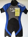 Children's 5-6yr 24inch Chest Shortie Leisure Wetsuit with Shoulder Flash by Surf Attack