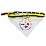 Pets First NFL Pittsburgh Steelers Collar Bandana, Small