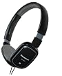 Panasonic RP-HXC40-K Light Weight On Ear Monitors w/iPhone Controller (Black)