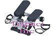 Sunny Mini Stepper Exercise Machine with Resistant Band Arm Rest & LCD Display