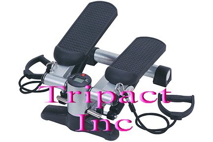 Factory Brand New Mini Stepper Exercise Machine with Resistant Band Arm Rest & LCD Display