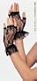 Lace Fingerless Wrist Ruffle Gloves