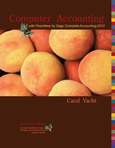Computer Accounting with Peachtree Complete by Sage Complete Accounting 2012 CD image