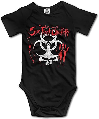 Six Feet Under Band Crypt Of The Devil Cute Baby Onesie Outfits