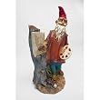 Art The Painter Gnome statue home garden sculpture New (TheDigitalAngel)