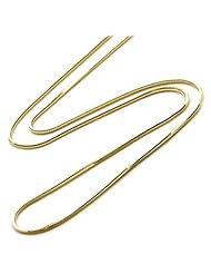 18" 1.2MM Snake Chain in 14K Yellow Gold