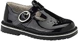 Infant Girls' Stride Rite Beatrix (7.5 W U.S. in Black Patent Leather)