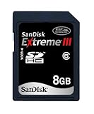 Sandisk 8GB EXTREME SDHC HD Video Card Class 6 - 20MB/s (SDSDRX3-8192) [Has ....