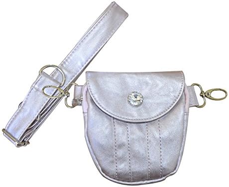 HIPZBAG (4.5" x 4.5" x 1", Pink Bling)