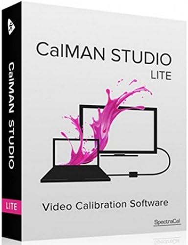 SpectraCal CalMAN Studio Lite Software Only | Production Broadcast Display Calibration Software Electronic Delivery