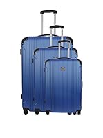 RODIER Set de 3 trolleys rígidos Turrialba (Azul)