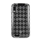 Plaid TPU Soft-gel Skin Case Cover for Motorola Atrix 4G Android phone AT&T ....