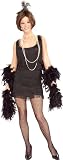 1920's Black Fringed Chicago Flapper Girl Costume