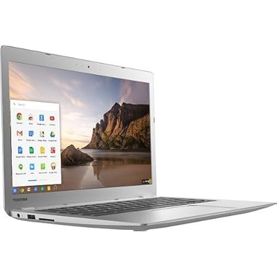 Toshiba CB35-A3120 13.3-Inch Chromebook (Intel Celeron 2955U 1.4 GHz Processor, 2 GB DDR3 RAM, 16 GB SSD, Intel HD Graphics, Chrome OS), Silver
