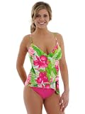 Tropical Print Tankini Swimsuit Swim wear 2 Piece Set Sizes: 10 12 or 16