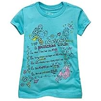 Organic 5 Reasons Disney Princess Tee for Girls