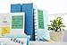 Post-it Recycled Super Sticky Notes, 2x Sticking Power, 3 in x 3 in, Bora Bora Collection, 6 Pads/Pack (654-SST)