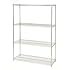 Seville Classics Shelving System, Chrome