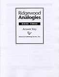 Ridgewood Analogies, Book Three, Answer Key