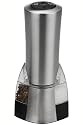 Electric Peppermill Combo, 7.38Hx2.25Wx3.3, STAINLESS STEEL