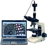 【並行輸入品】ＡｍScope エイエムスコープ 40X-2000X Microscope 顕微鏡 with 10 MP Camera Compatible with Windows 2000/XP/Vista/7 & MAC OS 10