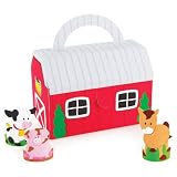 Barnyard Empty Favor Boxes (4) Party Supplies