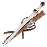 Roman Gladiator Battle Sword w/ Custom Hard Scabbard