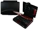 ULTIMATEADDONS Quality Leather Book Case for Acer Aspire One D150 AOD150 with Extended 6 Cell Battery
