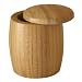 Island Bamboo 4-3/4-Inch Salt Box