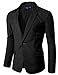 Doublju Mens Vivid One-button Blazer